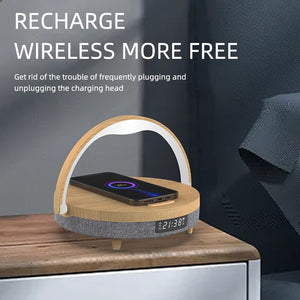 Wireless charger desk lamp